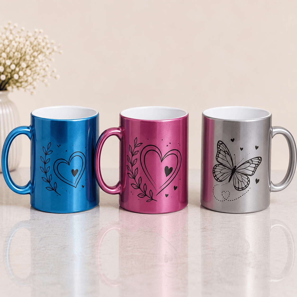 Caneca Metalizada - 325ml