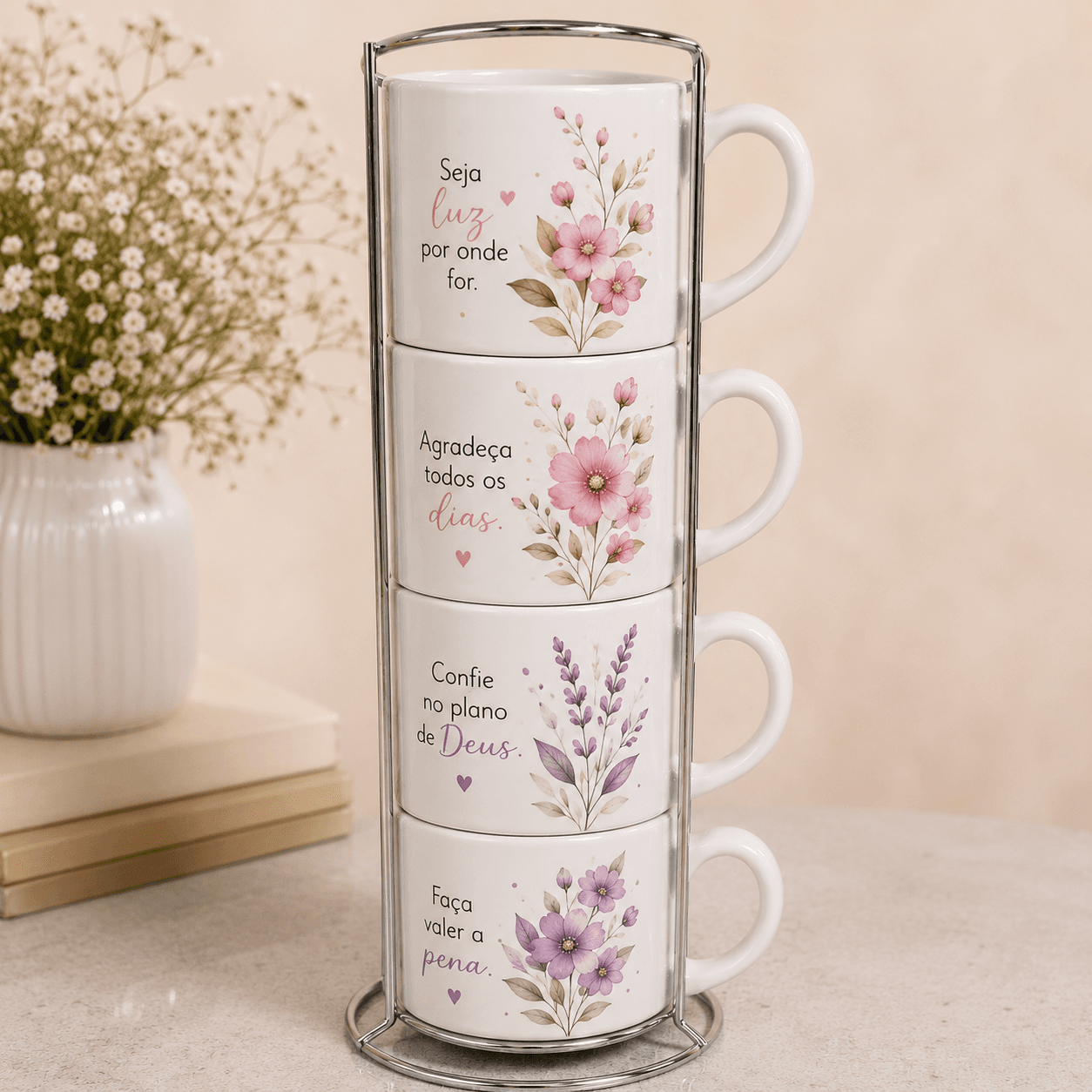 Torre de 4 Xícaras - 200ml