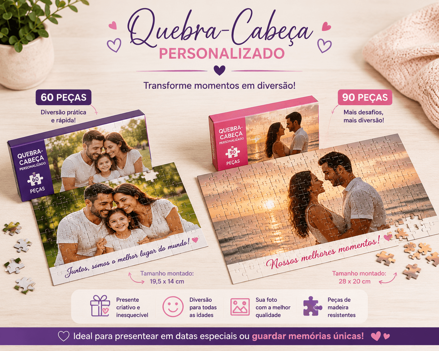Quebra-Cabeça - 60 peças