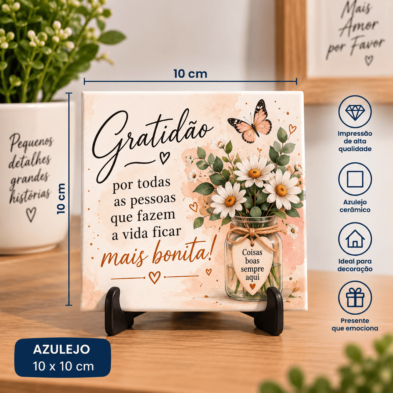 Azulejo Personalizado 10x10cm